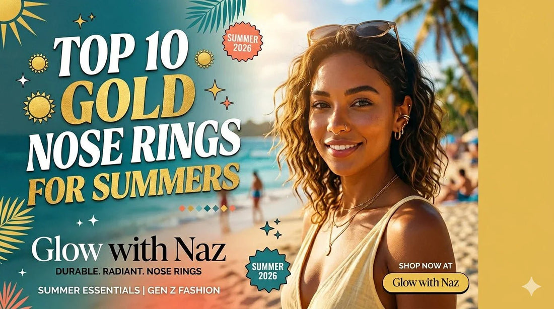 The Top 10 Gold Nose Ring Styles for Summer - Glow With Naz