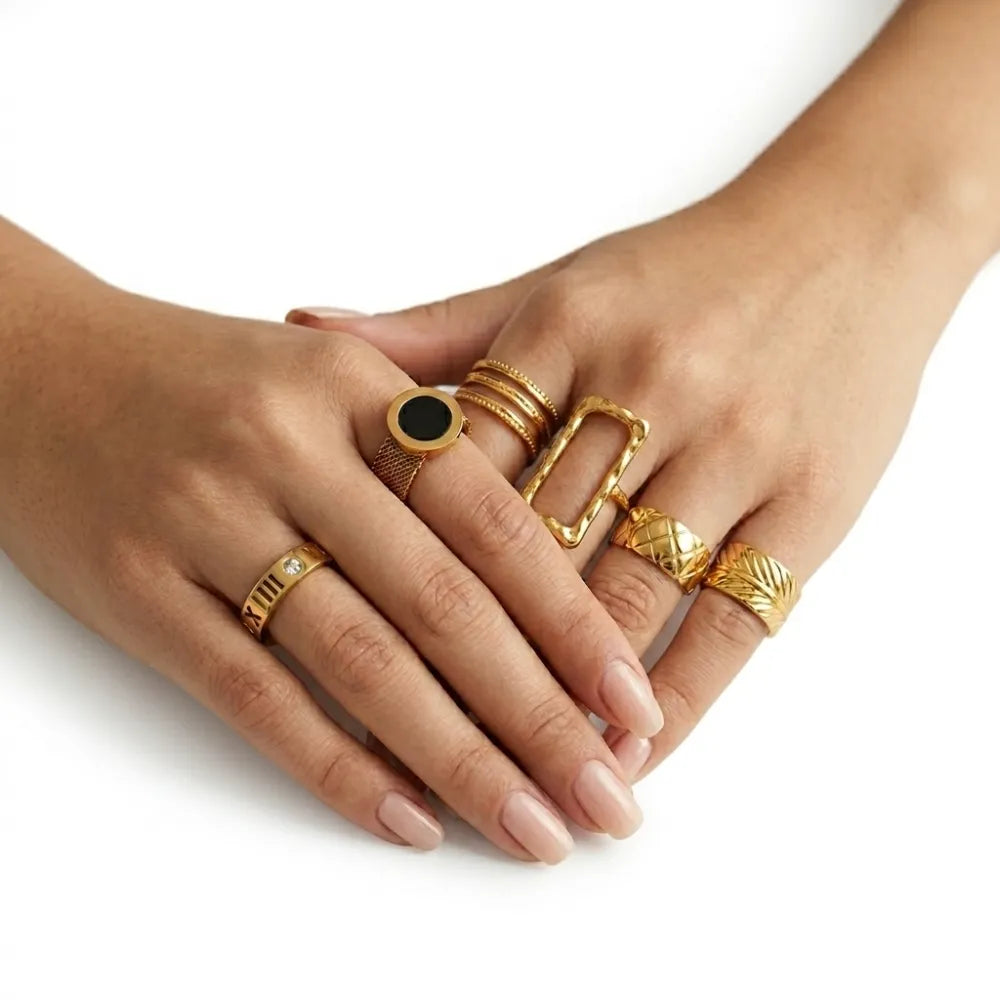 Rings for Girls & Women Pakistani Gold & Silver Rings