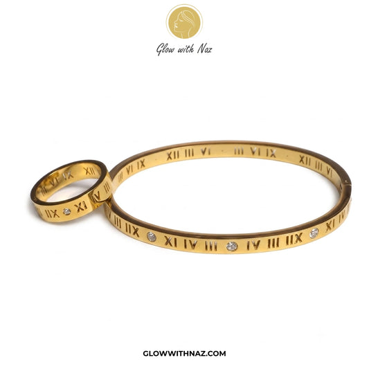 Gold bangles with Roman numeral design on a white background girls bracelet, bracelet for girls, simple bracelet, chain bracelet, bracelet chain, bracelet watch, hand bracelet, black jewellery, bracelet, ring bracelet, aesthetic bracelet, bracelet for women, bracelet set, cartier bracelet, cute bracelet, jewellery bracelet, bracelets, golden bracelet, clover bracelet, infinity bracelet, bangels, handcuffs bracelet, bracelet design, bracelet designs, bracelet design gold, bracelet gold design, gold bracelet 