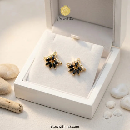 Gold Plated Black Zircon Stone Earrings  necklace, pendant necklace, necklace set, locket set, simple necklace, pendant set, pendant, chain necklace, diamond pendant, diamond necklace, locket necklace, neck chain, girls locket, heart locket, pendant for girls, necklace for girls, heart necklace, locket for girls, diamond locket, pendant necklace for girls, heart chain locket, stainless steel necklace, double chain necklace, ruby necklace, neck chain for girls, locket design, pendant design, necklace design,