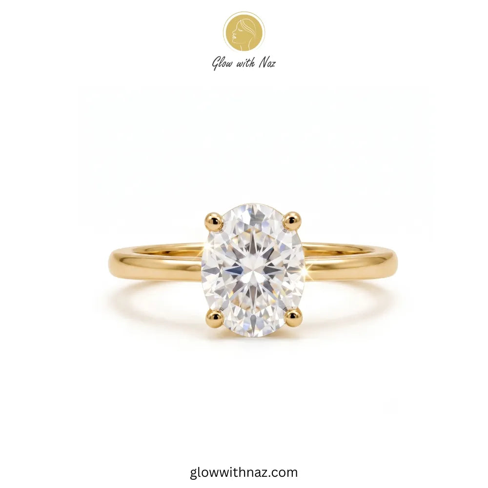 Side view of elegant golden diamond ring, high-quality jewelry design. ring, girls rings, rings for girls, rings simple, simple rings, stainless steel jewelry, jewellery set, aesthetic jewelry, simple jewellery, chain, jewelry, artificial jewellery