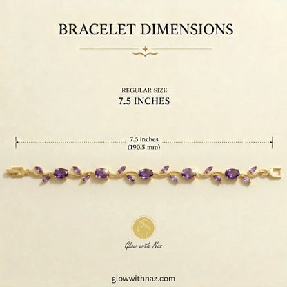 Bracelet dimensions with measurement details on a beige  Tulip Rapunzel bracelet, floral tulip bracelet, Rapunzel inspired jewelry, aesthetic tulip bracelet, trendy charm bracelet, stainless steel tulip bracelet, gold plated flower bracelet, delicate floral wrist accessory, cute aesthetic jewelry, viral tulip bracelet, Rapunzel theme accessories, dainty floral bracelet, crystal tulip charm, stacking bracelets for women, minimalist floral jewelry, spring aesthetic bracelet, elegant tulip wristband,background