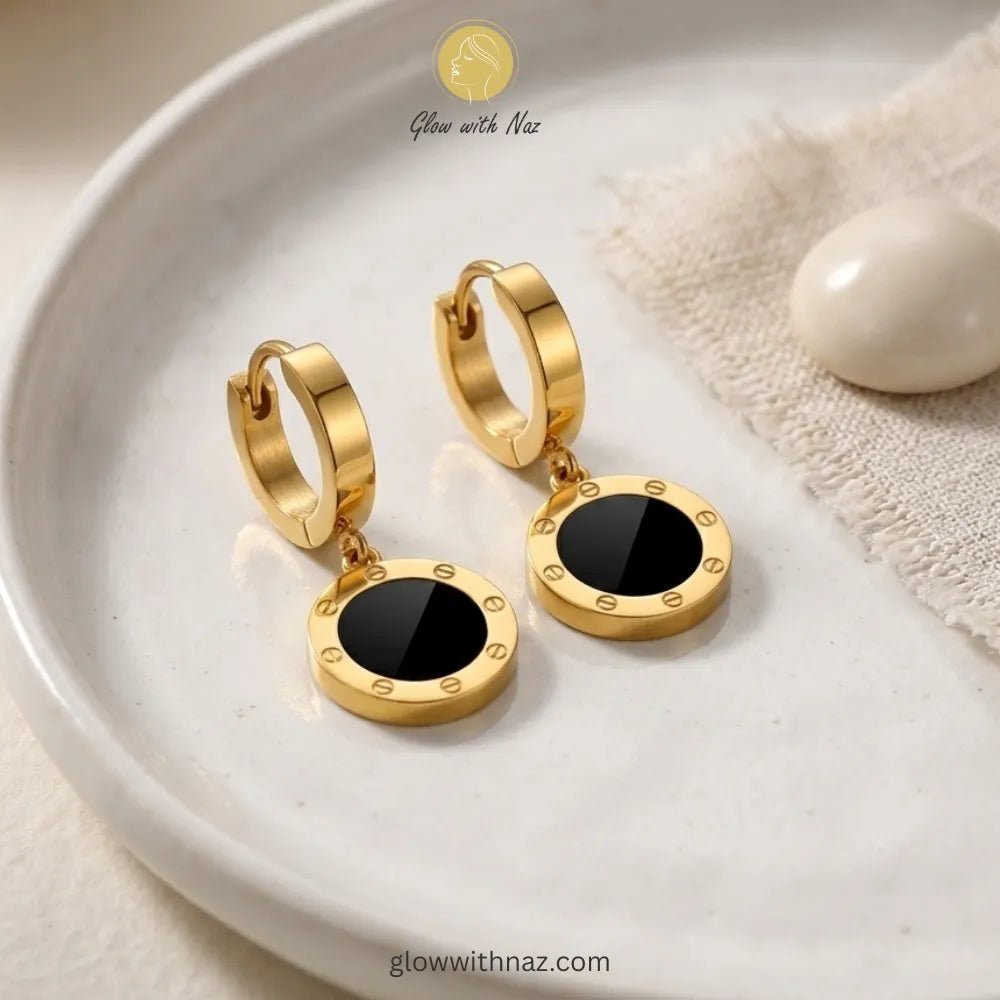 Bundle Offer: Roman Numeral Herringbone Chain Bracelet & Earrings - Bundle Offer: Roman Numeral Herringbone Chain Bracelet & EarringsJewelryGlow With NazGlow With NazHigh-quality luxury-inspired earrings from the Glow with Naz jewelry collection