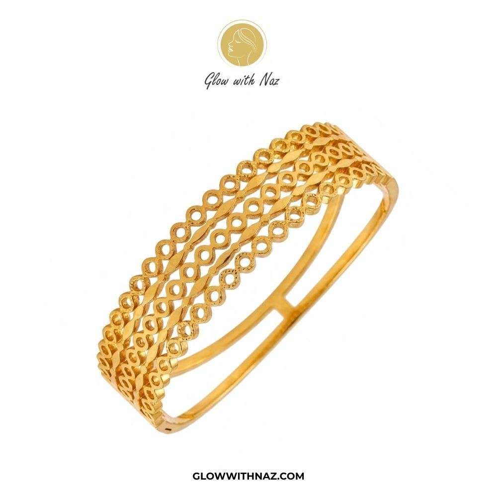 Elegant Multi-Layered Circle Link Hand Cuff Bracelet - Elegant Multi-Layered Circle Link Hand Cuff BraceletJewelryGlow With NazGlow With NazB0049B0049Elegant Multi-Layered Circle Link Hand Cuff Bracelet