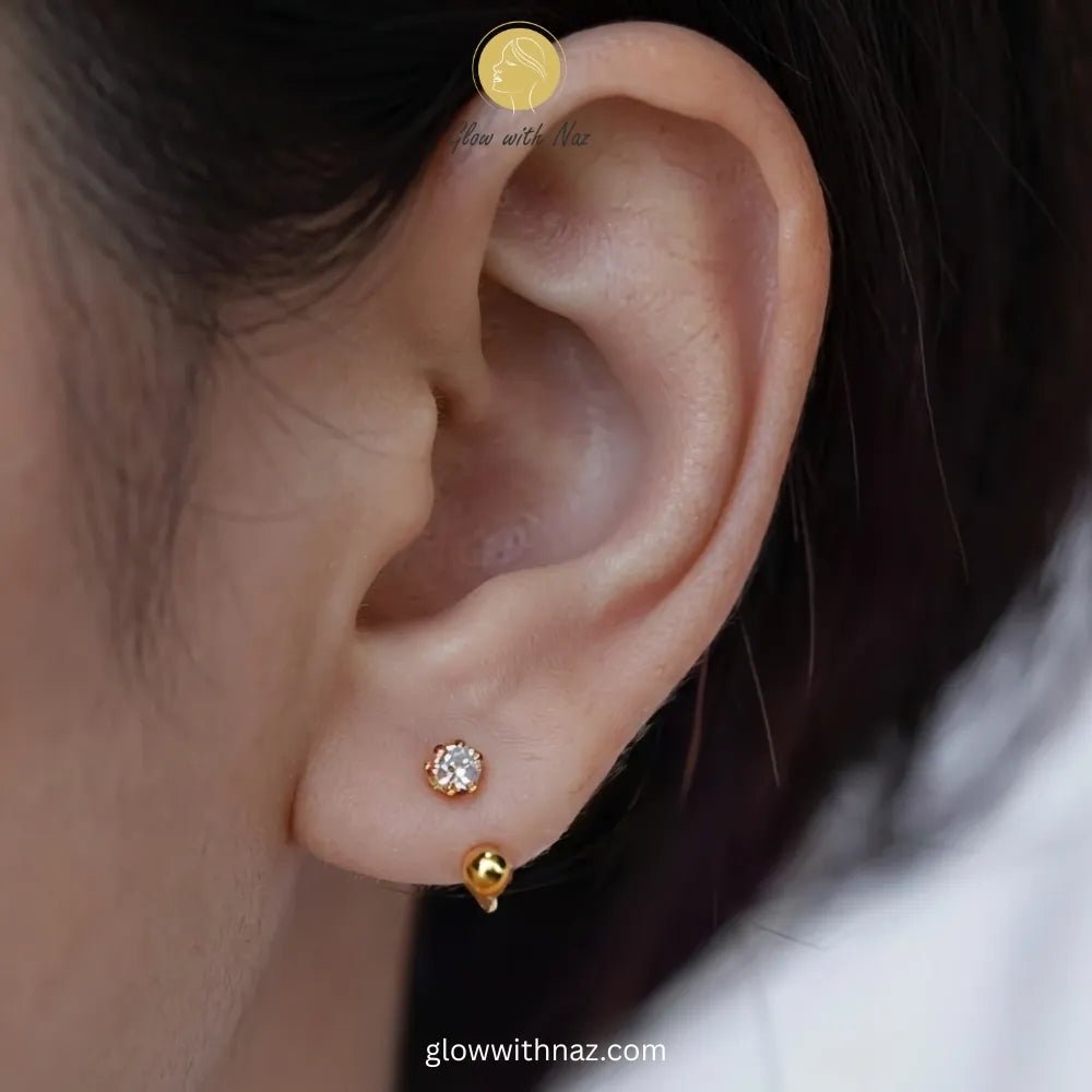 Gold Zircon C-Shape Stainless Steel Nose Ring - Gold Zircon C-Shape Stainless Steel Nose RingJewelryGlow With NazGlow With NazNR001NR001Gold Zircon Stainless Steel Nose Ring