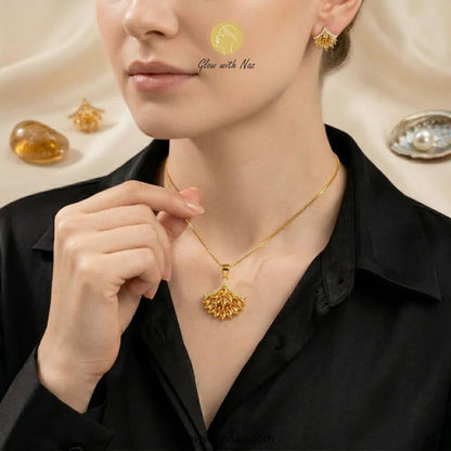 Golden Champagne Zircon Fan Shape Jewelry Set - Golden Champagne Zircon Fan Shape Jewelry SetJewelryGlow With NazGlow With NazN-N015N-N015Golden Champagne Zircon Fan Shape Jewelry Set necklace, pendant necklace, necklace set, locket set, simple necklace, pendant set, pendant, chain necklace, diamond pendant, diamond necklace, locket necklace, neck chain, girls locket, heart locket, pendant for girls, necklace for girls, heart necklace, locket for girls, diamond locket, pendant necklace for girls, heart chai