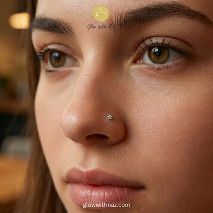 Zircon Stainless Steel Gold Star Zircon Nose Pin - Zircon Stainless Steel Gold Star Zircon Nose PinJewelryGlow With NazGlow With NazNR003NR003Zircon Stainless Steel Gold Star Zircon Nose Pin